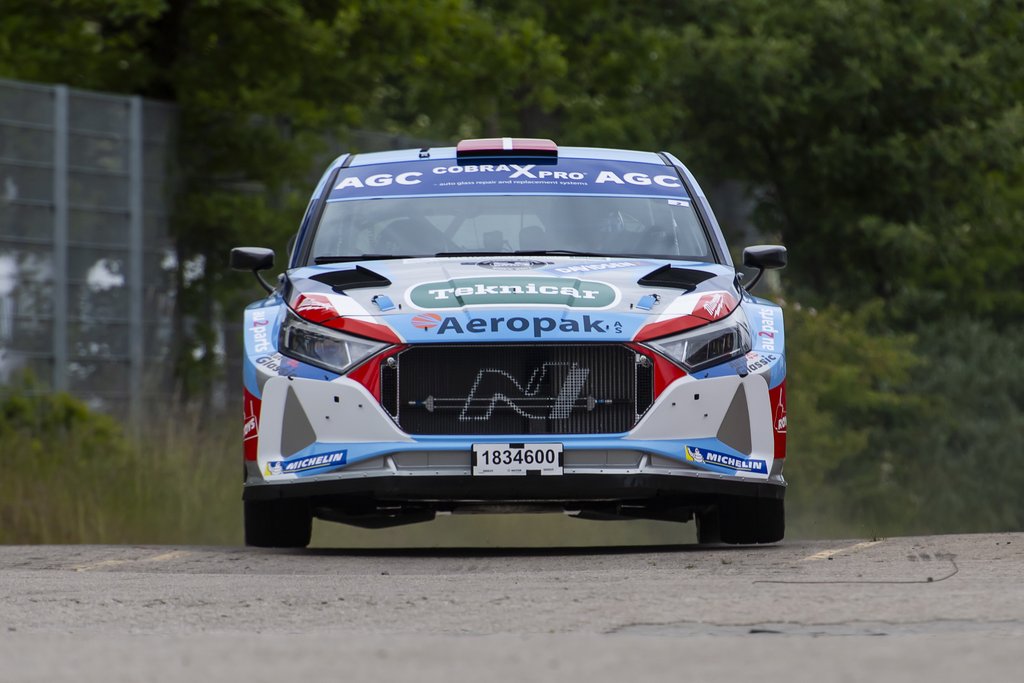 Ib Kragh og Bo Mølgaard har et godt udgangspunkt før DM-finalen i rallysprint
(Foto: Jokum Tord Larsen)